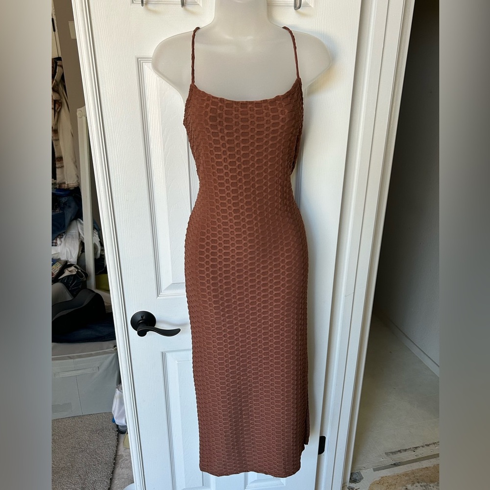 Elodie Midi Dress Spaghetti Strap